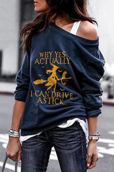 Fashion Casual Printing O Neck Tops